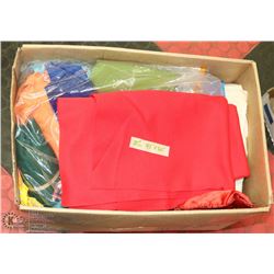 8) ASSORTMENT OF NEW FABRIC