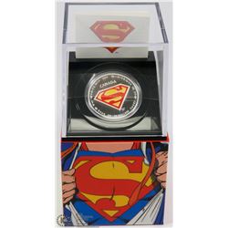 2013 SILVER SUPERMAN 75TH ANNIVERSARY DUAL ENAMEL