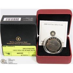 RCM 2008 $4 SILVER COIN - TRICERATOPS