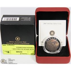 RCM 2008 $4 SILVER COIN - PARASAUROLOPHUS