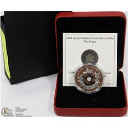 2004 SILVER PROOF EDITION SILVER DOLLAR COIN