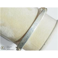 27) STERLING SILVER MEDIAL ALERT BRACELET