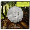 Image 1 : 2013 CANADIAN SILVER $20 WOLF COIN.