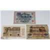 Image 1 : GERMAN WWI BANK NOTES - 100 MARK 1908, 50 MARK