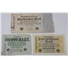 Image 1 : GERMAN WWI BANK NOTES - 10MIL MARK 1923, 100,000