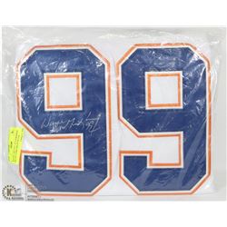 WAYNE GRETZKY AUTOGRAPHED OILERS HOME JERSEY W/COA