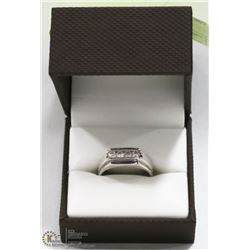 18 KT GOLD PLATED .925 SILVER RING