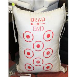 LARGE DEAD END ARCHERY TARGET