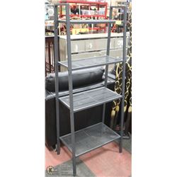 4 TIER 59"H METAL STORAGE SHELF