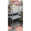 Image 1 : 4 TIER 59"H METAL STORAGE SHELF