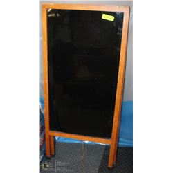 RESTAURANT DISPLAY WRITING STAND 32” X 17”