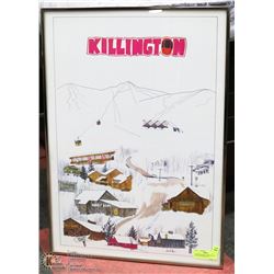 SIGNED FRAMED LAWRENCE VAN ALSTYNE KILLINGTON