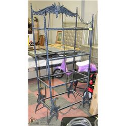 STEEL AND PLASTIC  HEAVY CUSTOM DRAGON 4 SHELF