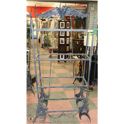 STEEL AND PLASTIC  HEAVY CUSTOM DRAGON 4 SHELF