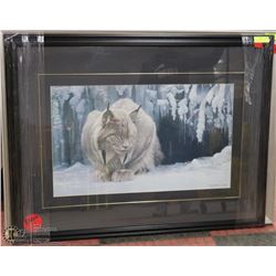 9) ON CHOICE: DOZING LYNX ARTWORK BY ROBERT