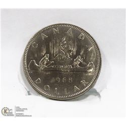 1968 CANADIAN $1.00 COIN.