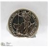 Image 1 : BRITANNIA 1 TROY OZ .999 SILVER COIN.
