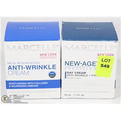 PAIR OF MARCELLE ANTI WRINKLE CREAMS