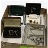 Image 2 : BOX W/ESTATE COLLECTION OF CUFF-LINKS