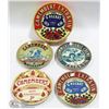 Image 1 : CAMEMBERT ROUND BOX WITH 4 SMALL CAMEMBERT PLATES