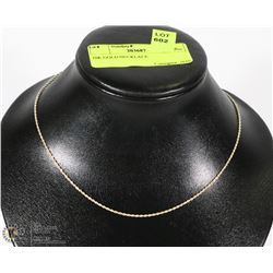 10K GOLD NECKLACE DISPLAY NOT INCLUDED