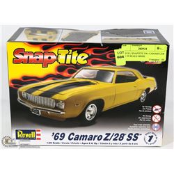 REVELL SNAPTITE 1969 CAMARO Z28 SS 1:25 SCALE MODE