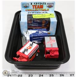 TRAY OF COLLECTIBLE ZAMBONIES, EDMONTON OILERS