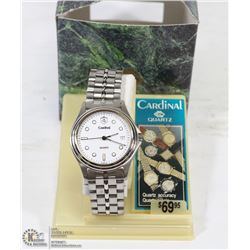 VINTAGE NEW OLD STOCK CARDINAL WATCH