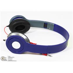 BEATS STYLE OVER EAR HEDPHONES NEW BLUE