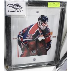 ANDY MOOG GUARANTEED AUTHENTIC AUTOGRAPH