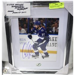 VICTOR HEDMAN  GUARANTEED AUTHENTIC AUTOGRAPH