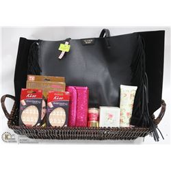 VICTORIA'S SECRET BAG NEW WITH TAGS INCL BASKET OF