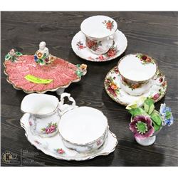 VINTAGE SET OF 3 ROYAL ALBERT