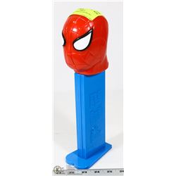 LARGE SPIDERMAN SINGING PEZ DISPENSER.