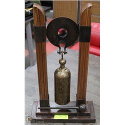 JAPANESE GARDEN GONG IN HOME SIZE 20" X 12"