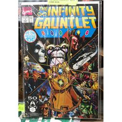 THE INFINITY GAUNTLET #1 MARVEL COMIC BOOK.