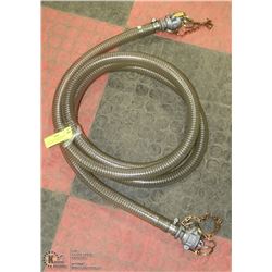 12FT X 1"  SUCTION HOSE WITH ALUMINUM FITTINGS NE