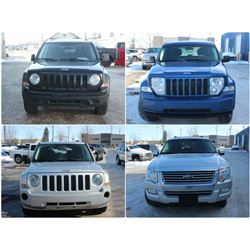 FEATURED ITEMS: THREE JEEPS AND A FORD EXPLORER XLT
