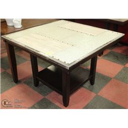 TILE TOPPED KITCHEN/PATIO TABLE