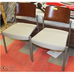 2 MATCHING CHAIRS