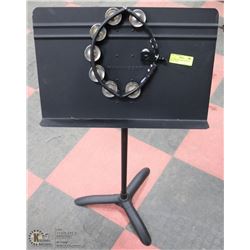 L.P. TAMBOURINE HIGH HAT WITH MUSIC STAND