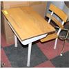Image 1 : VINTAGE SCHOOL DESK.