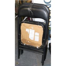 3 FOLDING CHAIRS