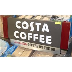 COSTA COFFEE LIGHT SIGN
