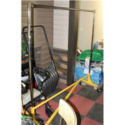 NEW HEAVY DUTY STORAGE RACK ON CASTORS UPTO