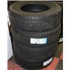 Image 1 : SET OF 4 NEW 265/70R17 SUNNY BRAND TIRES