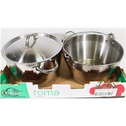 2 CANNING POTS