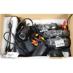 4 CAMERA INFRARED NIGHT VISION INDOOR/OUTDOOR