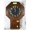 Image 1 : WALL MOUNT BULOVA CHIME CLOCK