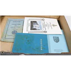 ESTATE MASONIC MAUALS AND BOOKS